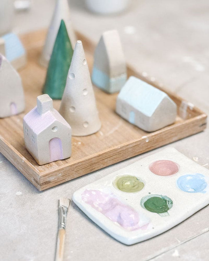Make a Miniature Christmas Village