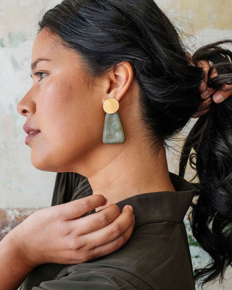 Petal Porcelain Earrings