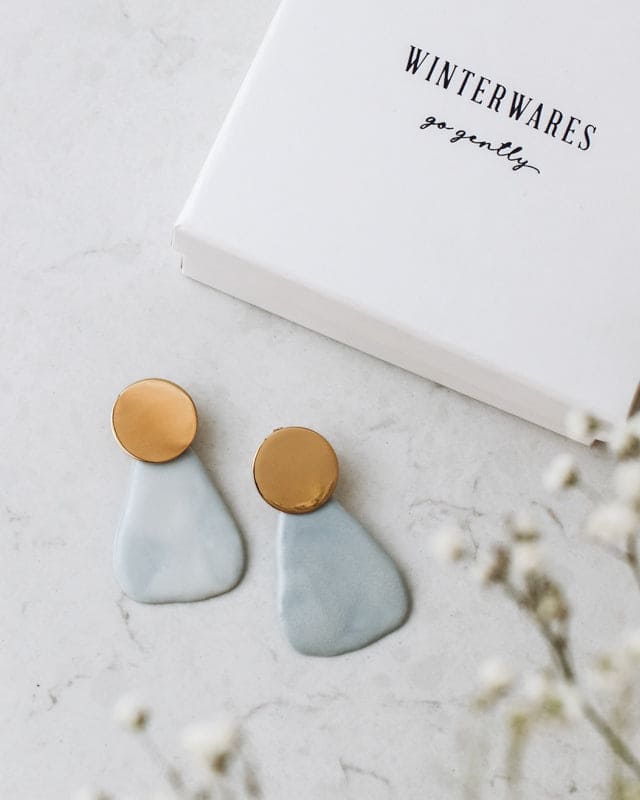 Petal Porcelain Earrings