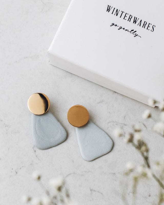 Petal Porcelain Earrings
