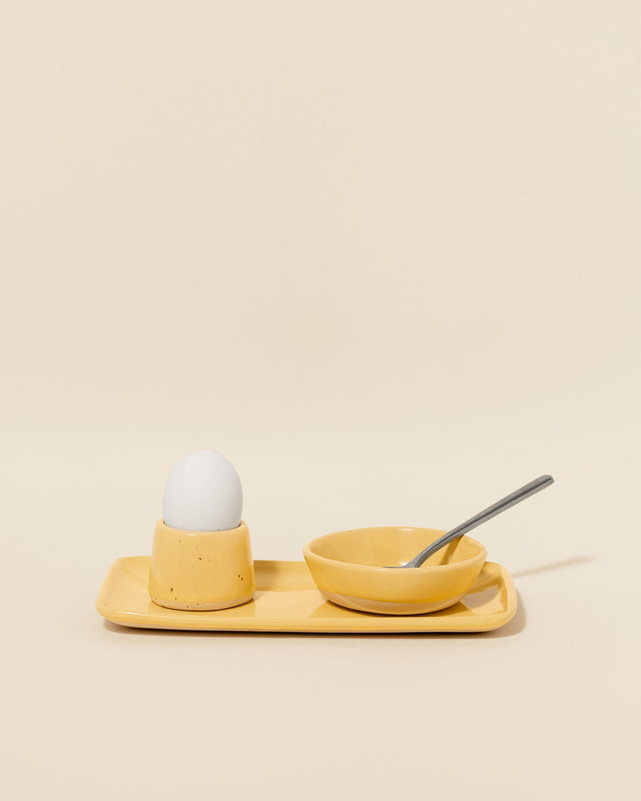 Speckled Egg Cup Set