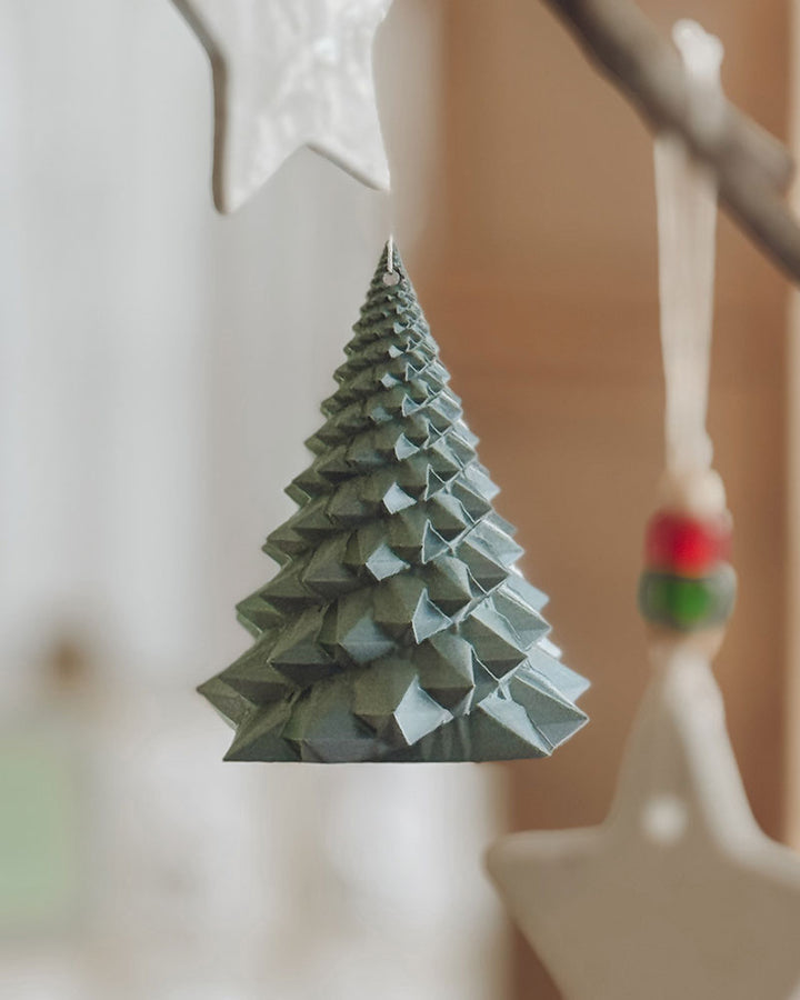 Elegant 3D-Printed Christmas Ornaments