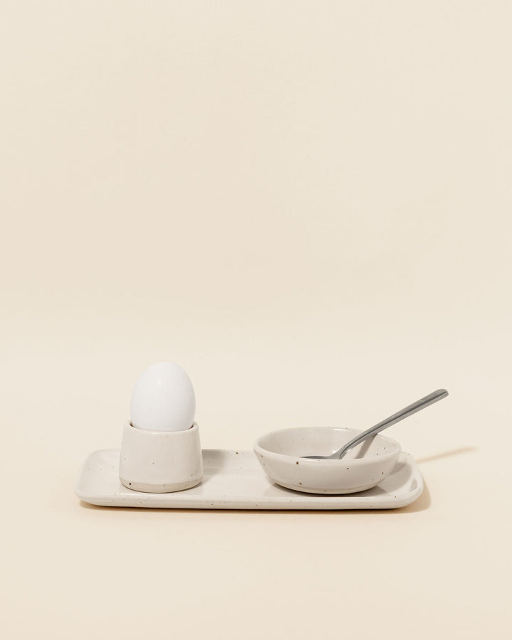 Speckled Egg Cup Set