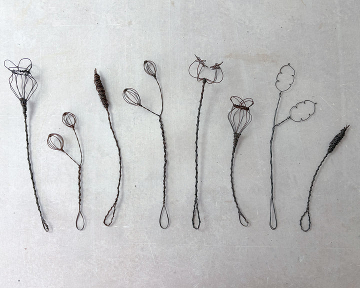 Wire Floral Ornament - Cow Parsley