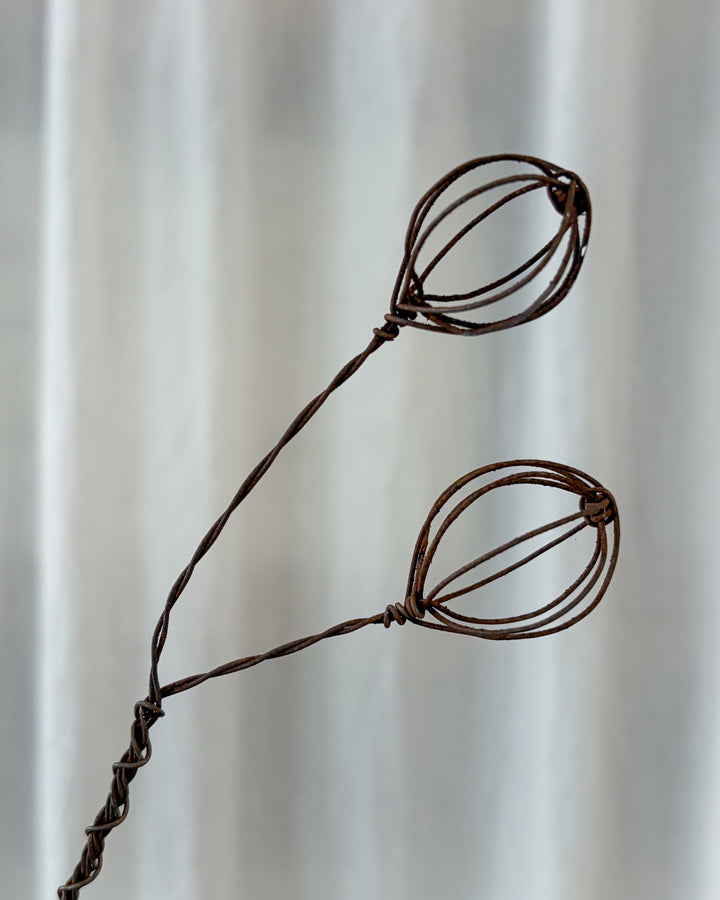 Wire Sprig Ornament - Berries