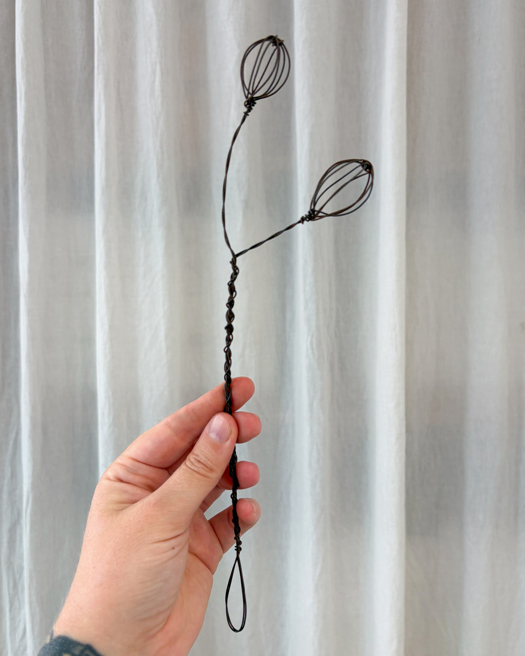 Wire Sprig Ornament - Berries