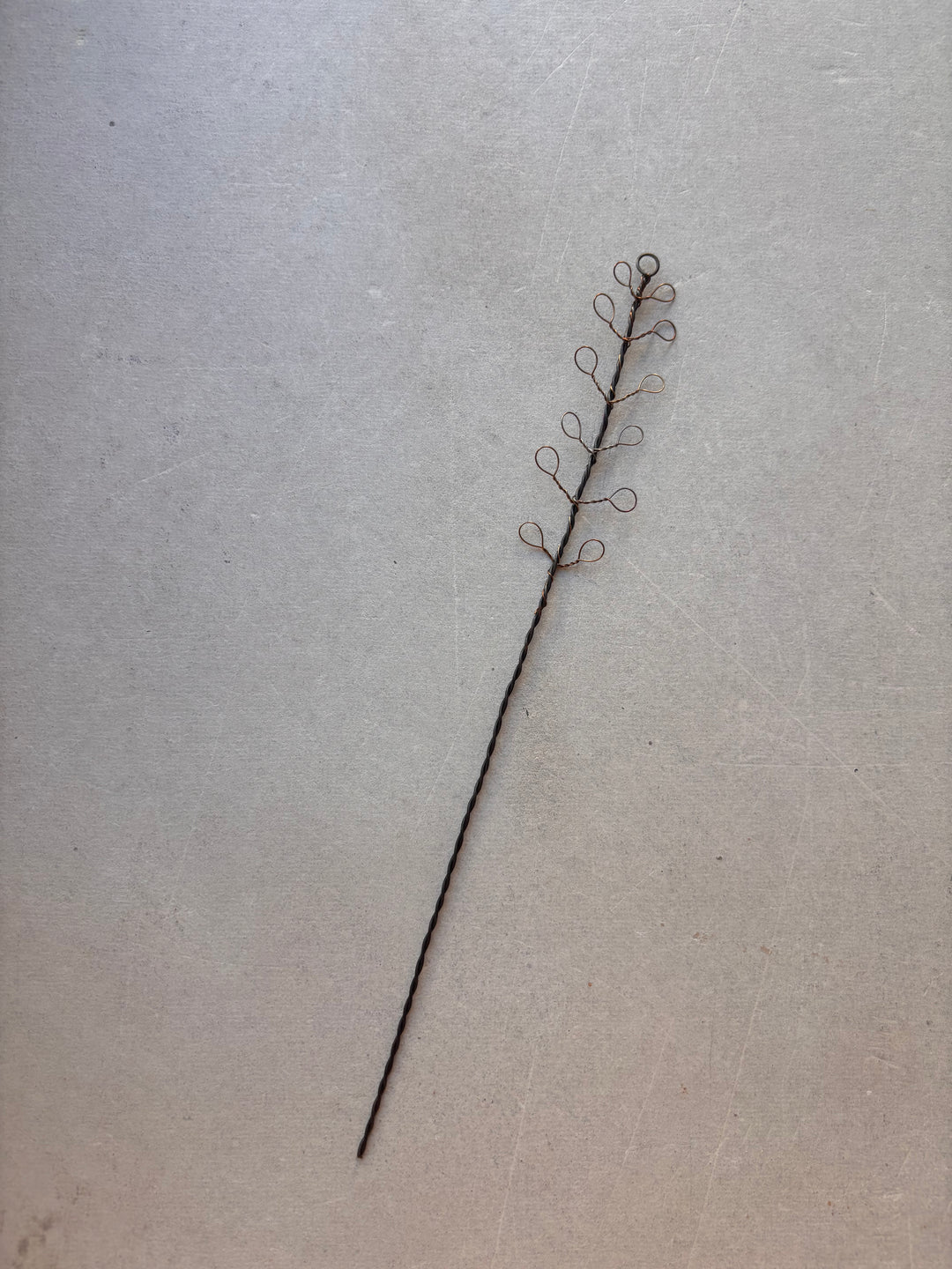 Floral Wire Ornament - Rye Grass