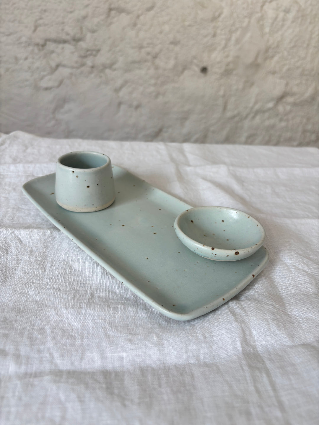 Speckled Egg Cup Set