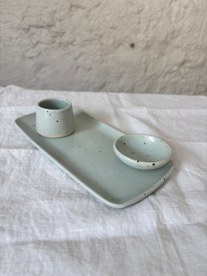 Speckled Egg Cup Set