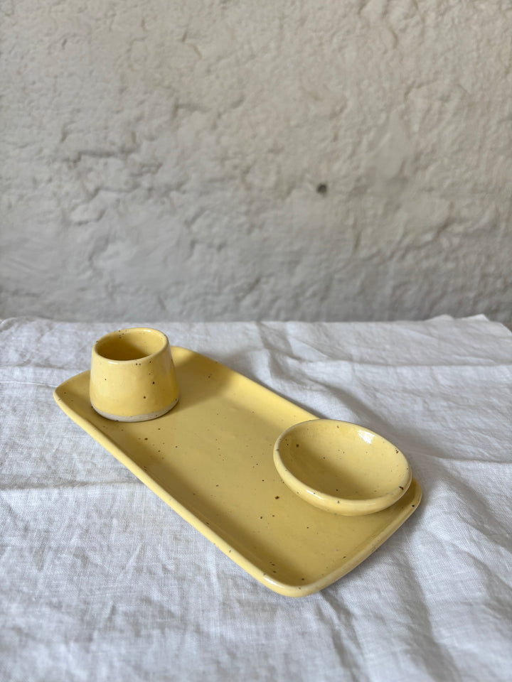 Speckled Egg Cup Set