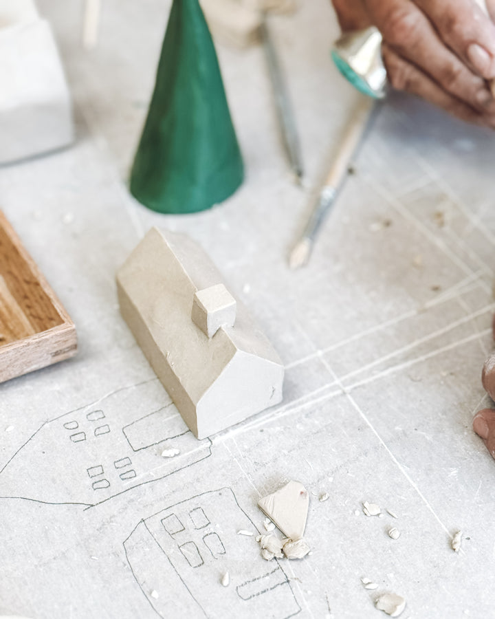Make a Miniature Christmas Village