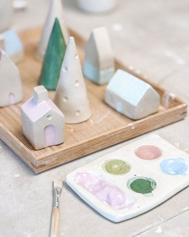 Make a Miniature Christmas Village