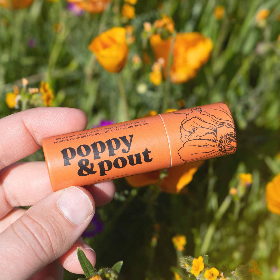 Poppy & Pout All Natural Lip Balm