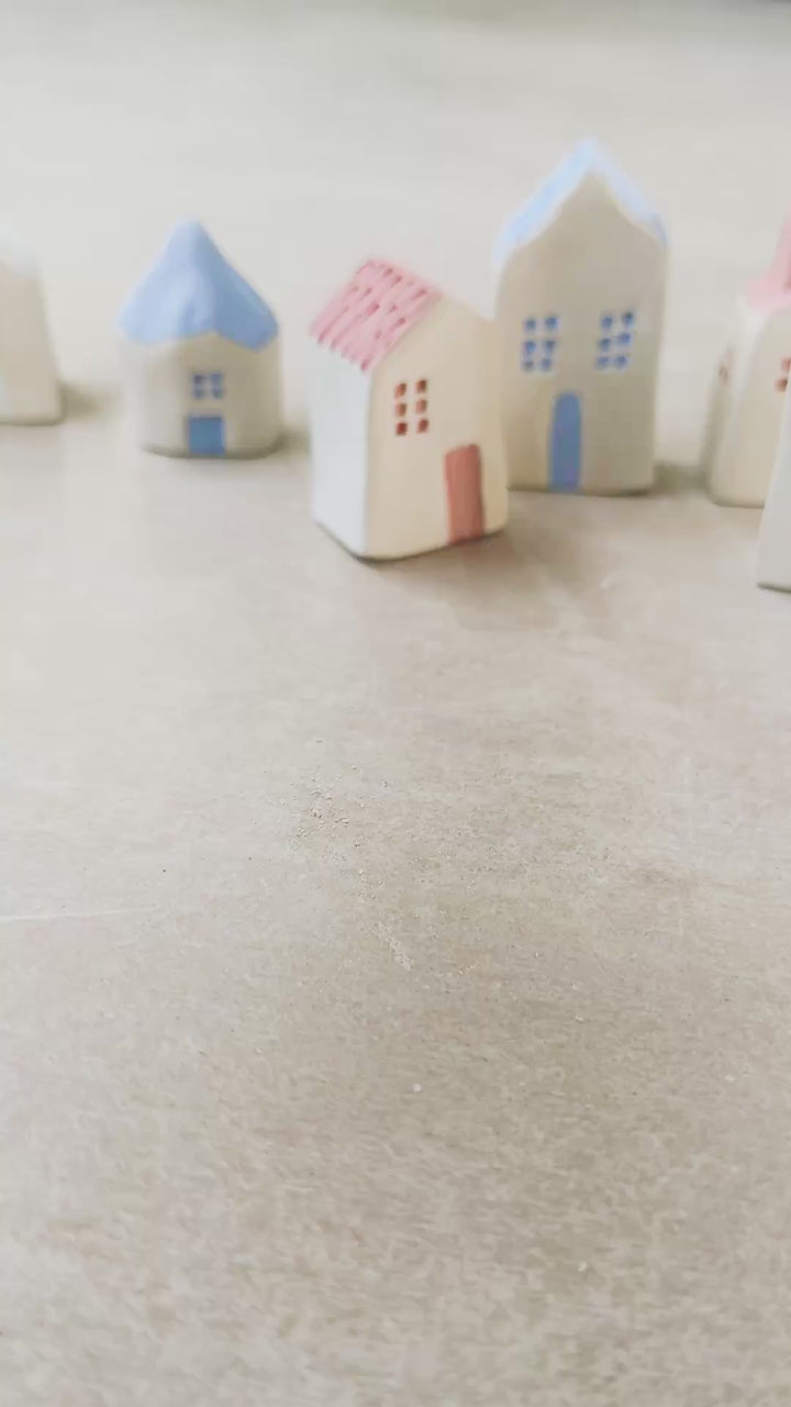 Make a Miniature Christmas Village