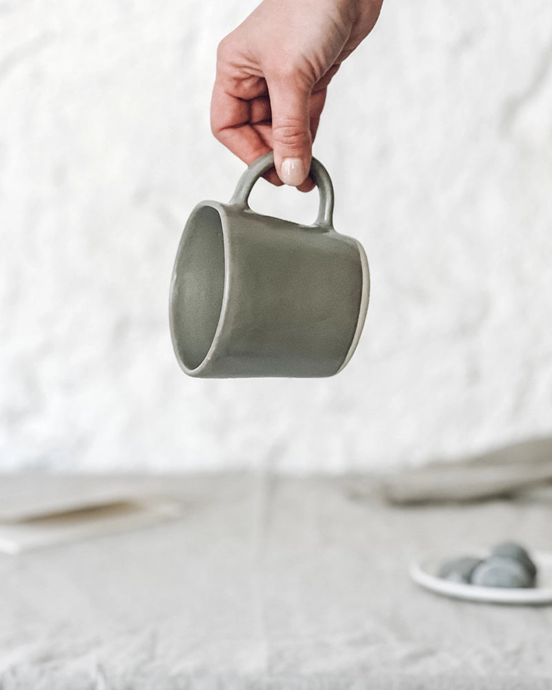 Stoneware Mug – Moon Grey